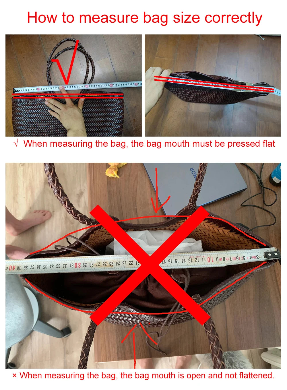 CHRISTIANARTBAG Genuine Leather Woven Tote Bag – Handcrafted Vintage Cowhide Shoulder Purse for Women, Large Capacity Artisan Basket Bag