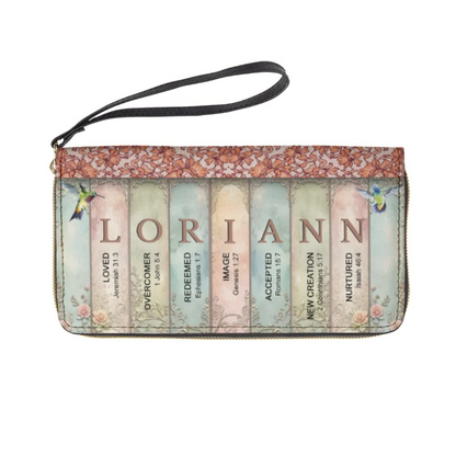 Christianartbag Handbags- Uncover the sacred meaning of your name - Bookmarks Leather Handbag - CABLTB01120624.