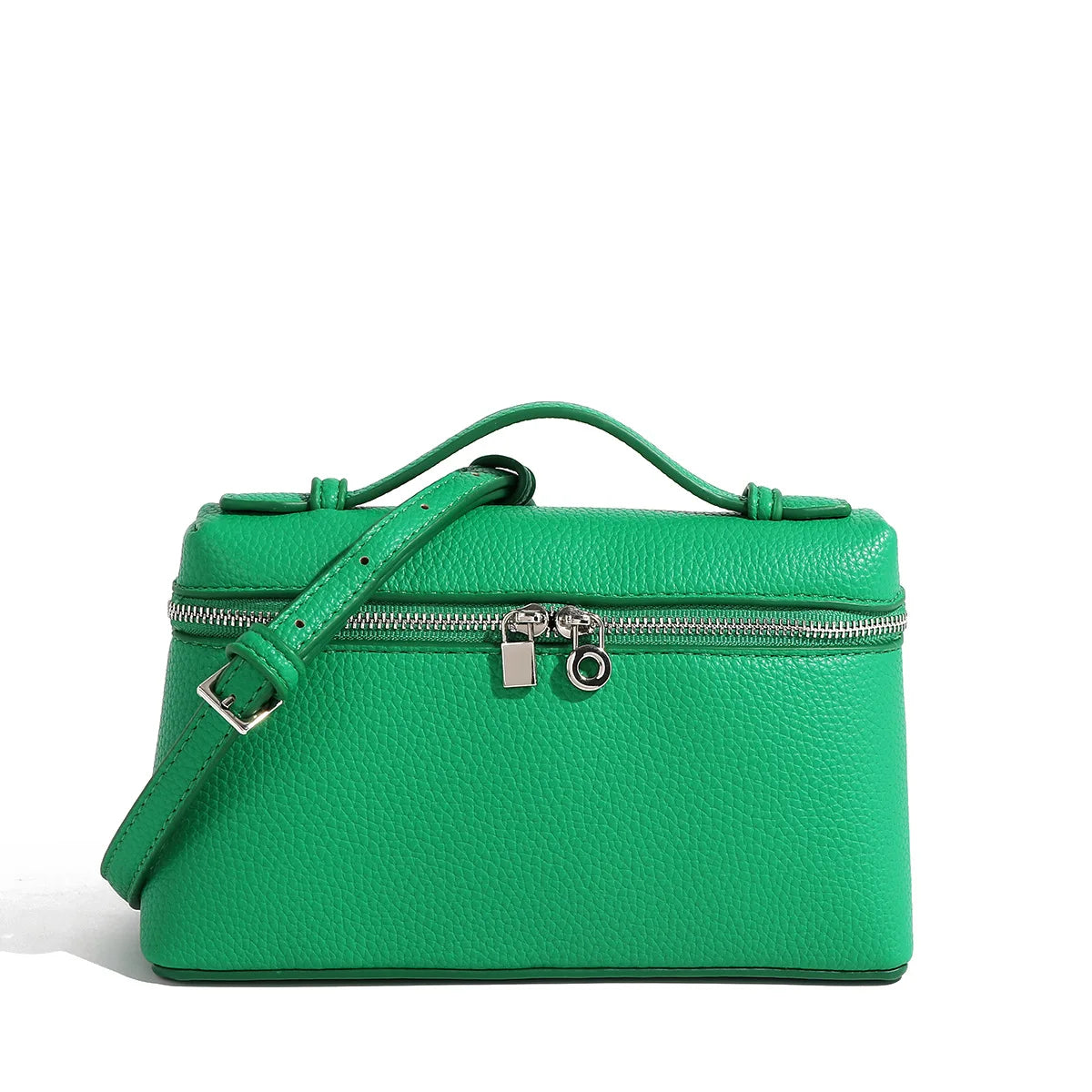 CHRISTIANARTBAG Mini Box Crossbody Bag – Trendy PU Leather Handheld Shoulder Bag for Women, Compact 2026 Fashion Purse