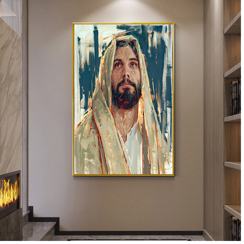 Christianartbag Home Decor, Christian Jesus Funny Classical Art Canvas Paintings on the Wall Art Posters and Prints BAR Abstract Pictures Home Decoration - Christian Art Bag