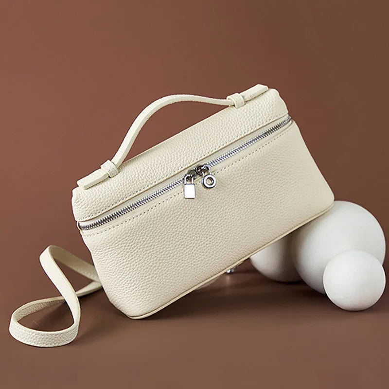 CHRISTIANARTBAG Mini Box Crossbody Bag – Trendy PU Leather Handheld Shoulder Bag for Women, Compact 2026 Fashion Purse
