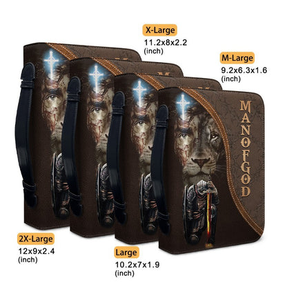 Personalized Bible Cover – Custom Name with Bible Verses That Reflect Your Identity | CHRISTIANARTBAG