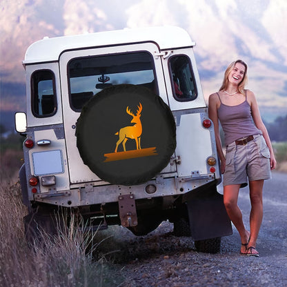 Customizable Spare Tire Cover by CHRISTIANARTBAG - Personalize with Your Own Photo, Text, or Logo