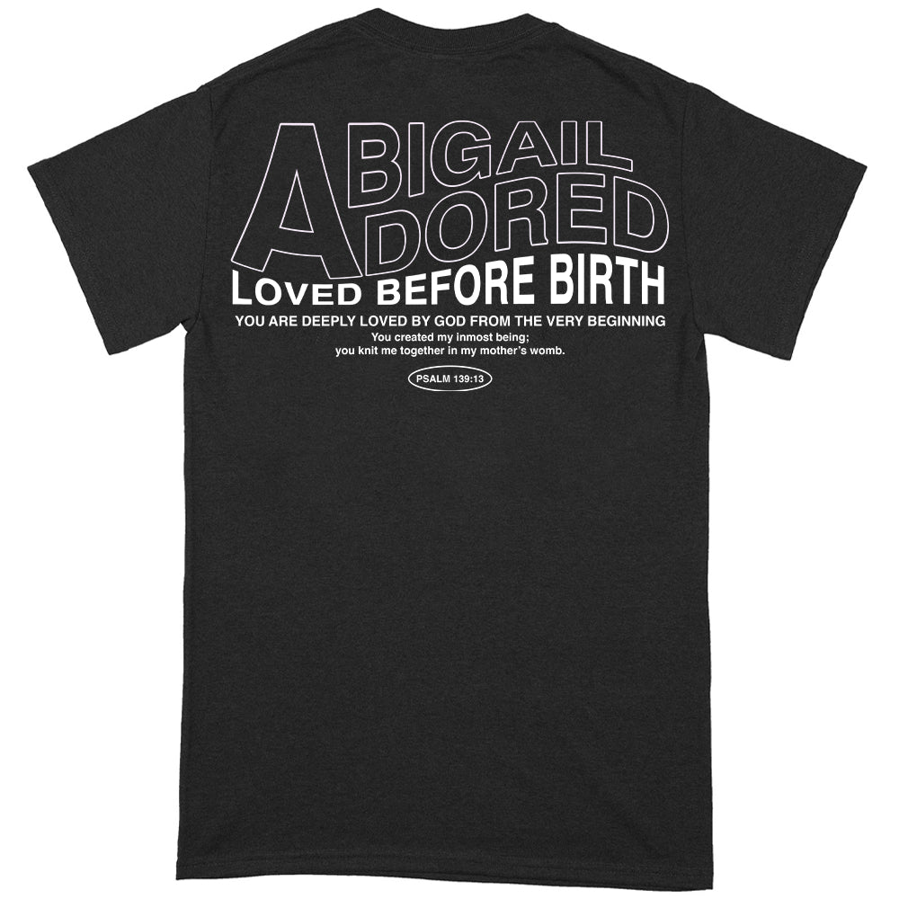 Personalized Christian Name T-Shirts – Bible Verse Meaning for Every Letter of Your Name