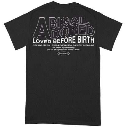 Personalized Christian Name T-Shirts – Bible Verse Meaning for Every Letter of Your Name