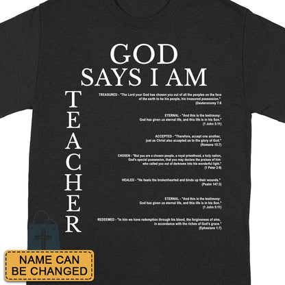 CHRISTIANARTBAG Personalized T-Shirt: Uncover the sacred meaning of your jobs - Personalized T-Shirt - CAB01200824