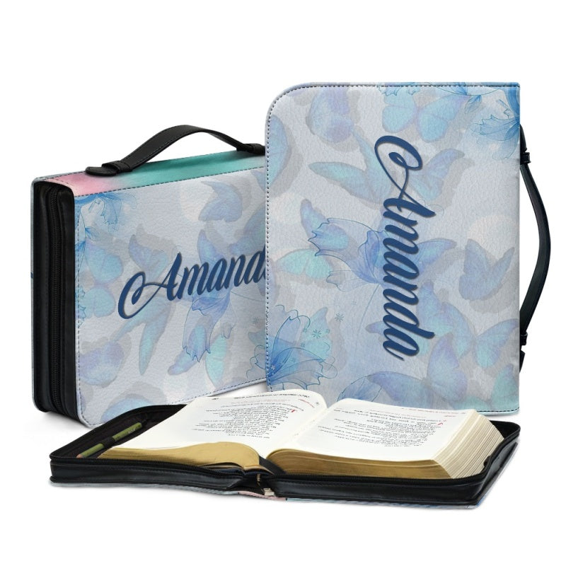 Christianartbag Bible Cover, To My Daughter From Mom Bible Cover, Personalized Bible Cover, Art Design Bible Cover, Christian Gifts, CAB03071223. - Christian Art Bag