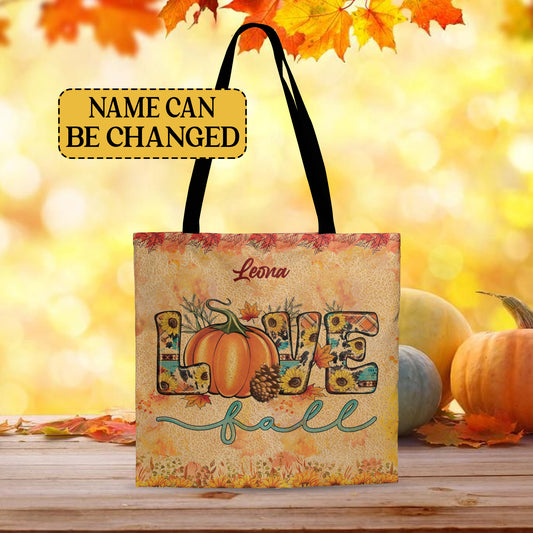 Christianartbag TOTE Bag, Fall Collection TOTE Bag - Durable Polyester Canvas with Stylish Designs, Personalized TOTE Bag, CAB07031023. - Christian Art Bag