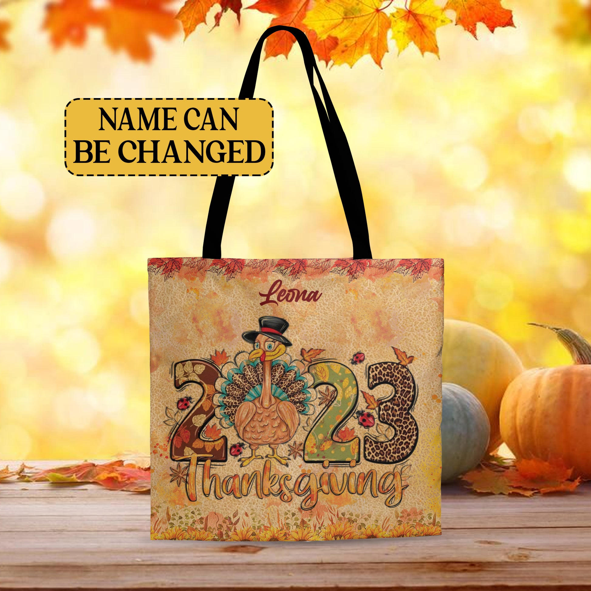 Christianartbag TOTE Bag, Fall Collection TOTE Bag - Durable Polyester Canvas with Stylish Designs, Personalized TOTE Bag, CAB08031023. - Christian Art Bag