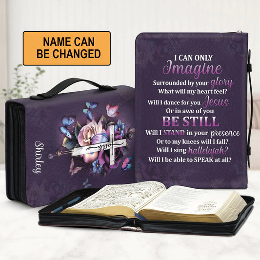 Christianart Bible Cover, I Can Only Imagine, Personalized Gifts for Pastor, Gifts For Women, Gifts For Men. - Christian Art Bag