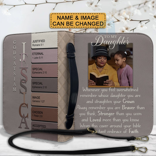 CHRISTIANARTBAG Bible Cover - Uncover the sacred meaning of your name and image - Personalized Bible Cover, CABBBCV01230924.