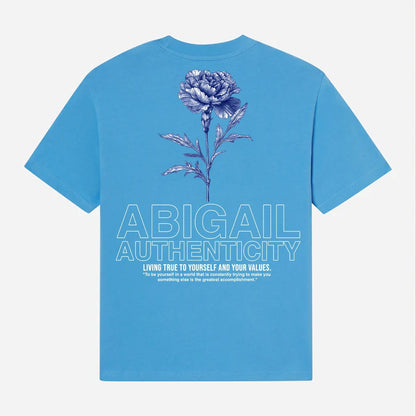 Personalized Flower T-Shirt with Name & Value | Inspirational Quotes Tee | Meaningful Gift for Her & Him