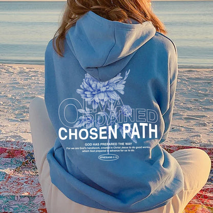 Personalized Christian T-Shirt – Bible Verse Initial & Birth Month Flower Design | CHRISTIANARTBAG