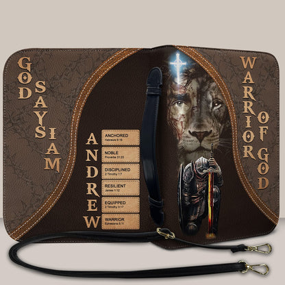 Personalized Bible Cover – Custom Name with Bible Verses That Reflect Your Identity | CHRISTIANARTBAG