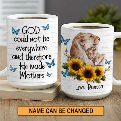 Christianartbag Drinkware, God Could Not Be Everywhere, Personalized Mug, Personalized Tumbler, Gifts For Mom. - Christian Art Bag