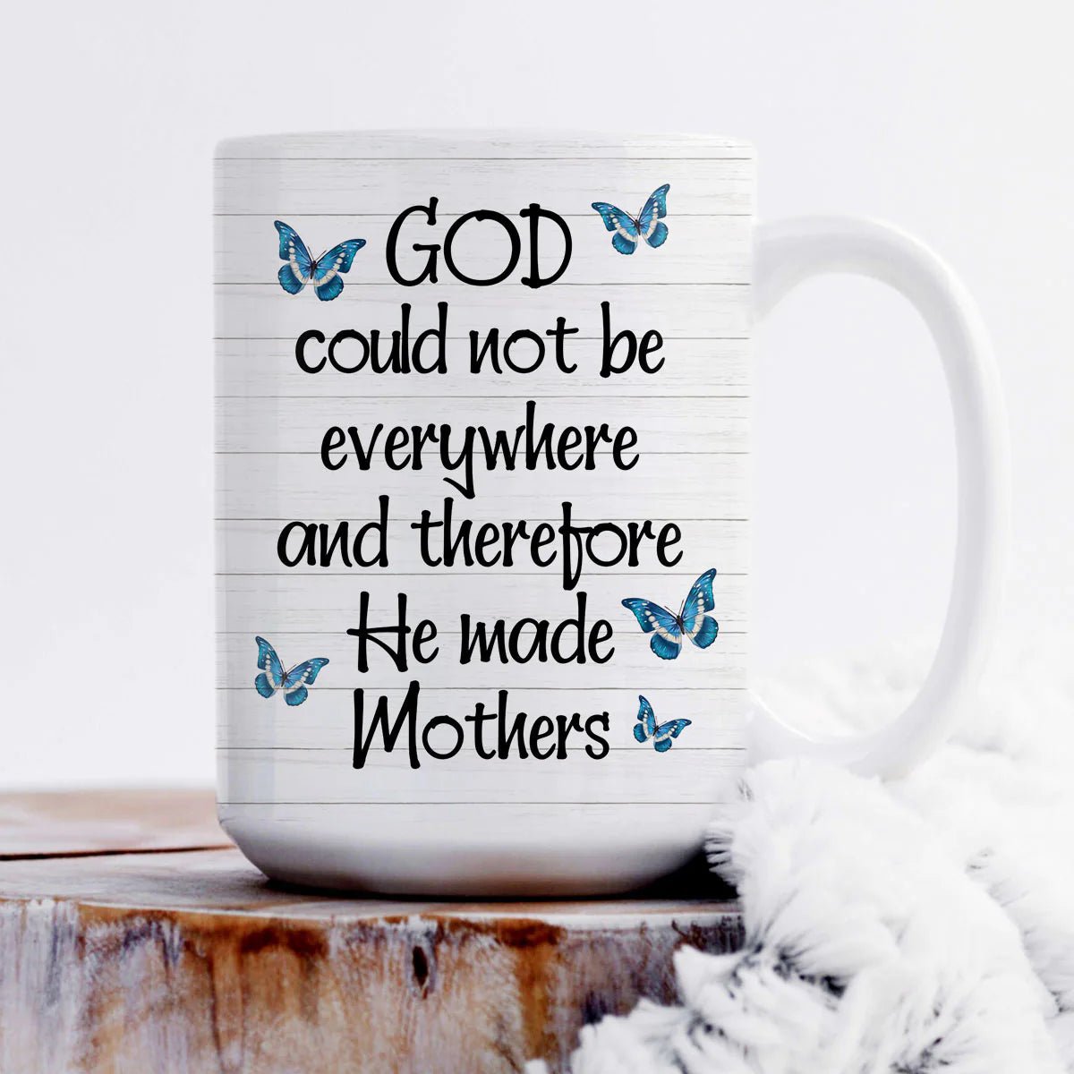 Christianartbag Drinkware, God Could Not Be Everywhere, Personalized Mug, Personalized Tumbler, Gifts For Mom. - Christian Art Bag