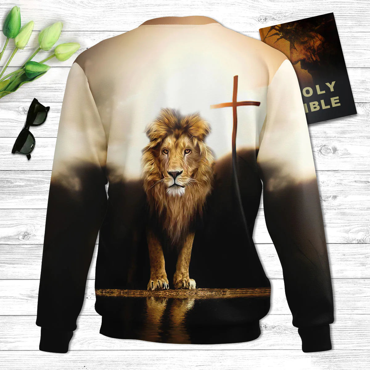 Holly Bible Jesus And Lions God Lovers Hawaiian Shirt - Bring Your