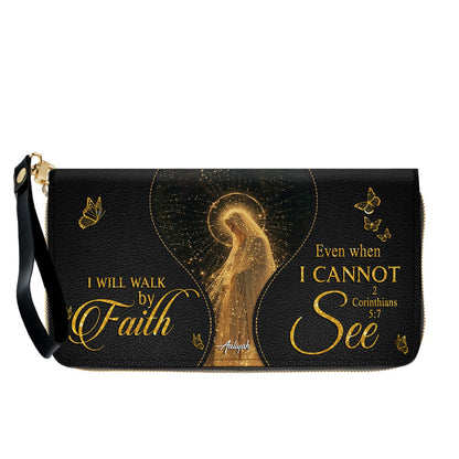 Personalized Christian Leather Handbag & Wallet Set | CHRISTIANARTBAG™ Faith Gift for Women