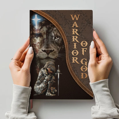 Personalized Armor of God Leather Notebook – Custom Name & Skin Tone – Each Letter Linked to a Bible Verse