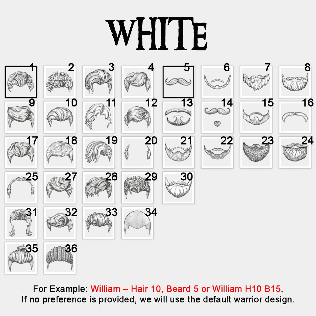 Personalized Leather Notebook for Men – A Warrior of Christ Design with Custom Name, Hair & Beard