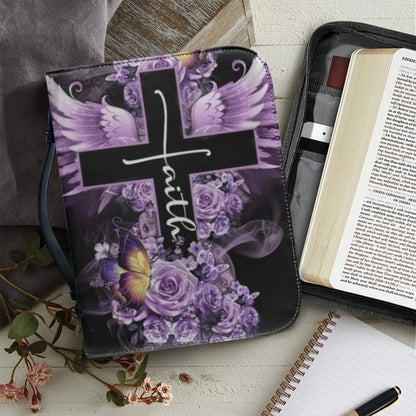 Christianartbag Bible Cover, Christian Cross Print Bible Cover, Personalized Bible Cover, Gifts For Men, Christmas Gift, CABBBCV05290723 - Christian Art Bag