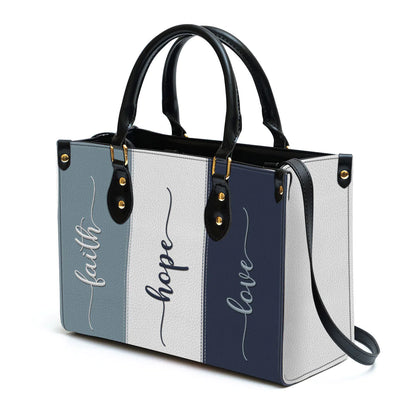 Christianartbag Handbag, Faith Hope Love Christ, Personalized Gifts, Gifts for Women, Christmas Gift. - Christian Art Bag