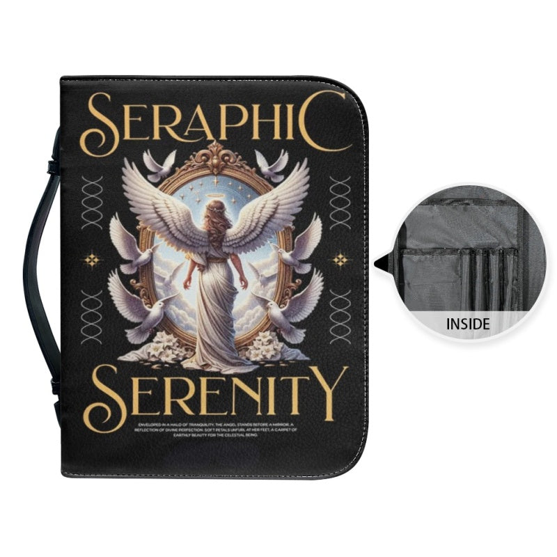 CHRISTIANARTBAG Bible Cover - Seraphic Serenity Ephesians - Personalized Bible Cover, CABBBCV02060924.