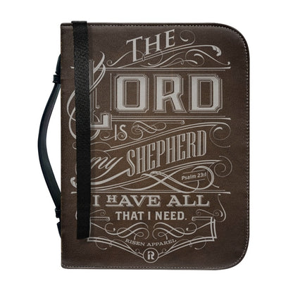 CHRISTIANARTBAG Bible Covers - The Lord Is My Shepherd Psalm 23 1 Bible-Cover - CABBBCV05080524.