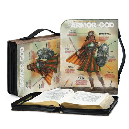 CHRISTIANARTBAG Bible Covers - Armor Of GOD Bible-Cover - CABBBCV08080524.