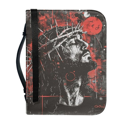 CHRISTIANARTBAG Bible Cover - Jesus Saves Ephesians - Personalized Bible Cover, CABBBCV01060924.