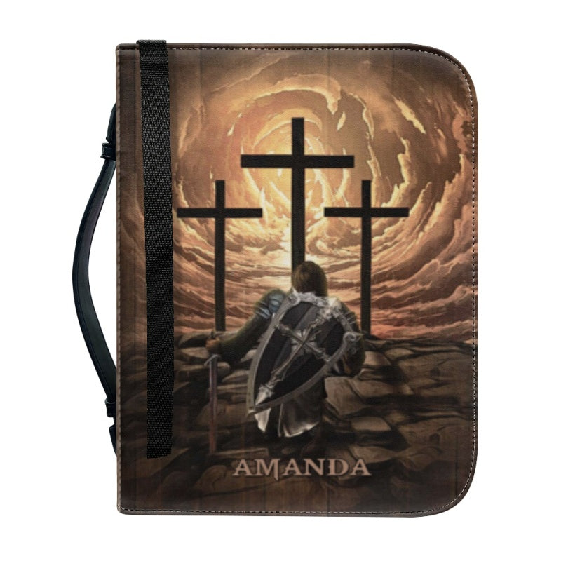 CHRISTIANARTBAG Bible Covers - With GOD All Things Are Possible Matthew 19 26 - Warrior Bible Cover - CABBBCV01020524.