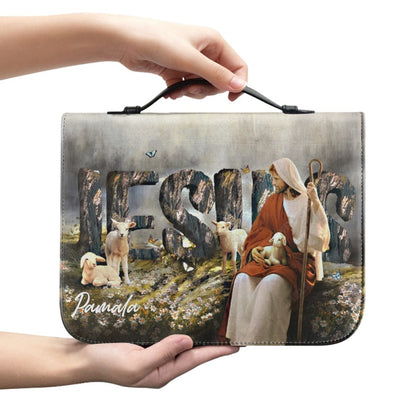 Christianartbag Bible Cover, Jesus Bible Cover, Personalized Bible Cover, Sheep Bible Cover, Christian Gifts, CAB26210224.