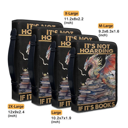 CHRISTIANARTBAG Bible Covers - It's Not Hoarding If It's Books - Personalized Book Cover - CABBBCV04030524.