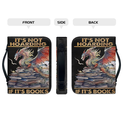 CHRISTIANARTBAG Bible Covers - It's Not Hoarding If It's Books - Personalized Book Cover - CABBBCV04030524.