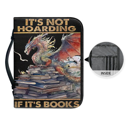 CHRISTIANARTBAG Bible Covers - It's Not Hoarding If It's Books - Personalized Book Cover - CABBBCV04030524.