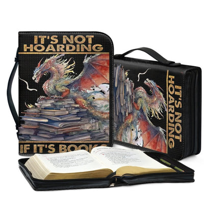 CHRISTIANARTBAG Bible Covers - It's Not Hoarding If It's Books - Personalized Book Cover - CABBBCV04030524.