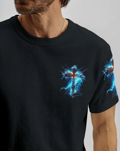 Christianartbag 3D T-Shirt For Men, God Breaks Chains Not Promises Men's All Over Print Shirt, Christian T-Shirt, Christian 3D T-Shirt, Unisex T-Shirt. - Christian Art Bag