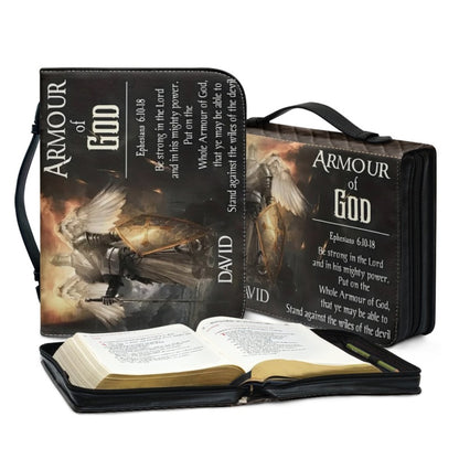 Christianartbag Bible Cover, Armour of GOD Bible Cover, Personalized Bible Cover, Warrior Bible Cover, Christian Gifts, CAB01150224.