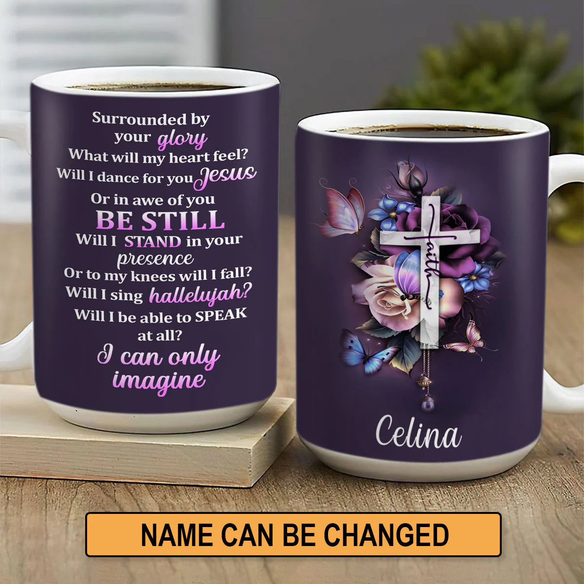 Christianartbag Drinkware, I Can Only Imagine, Personalized Mug, Tumbler, Personalized Gift. - Christian Art Bag