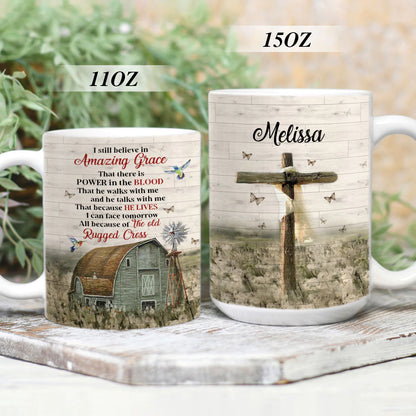 Christianartbag Drinkware, There Is Power In The Blood, Personalized Mug, Tumbler, Personalized Gift. - Christian Art Bag
