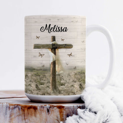 Christianartbag Drinkware, There Is Power In The Blood, Personalized Mug, Tumbler, Personalized Gift. - Christian Art Bag