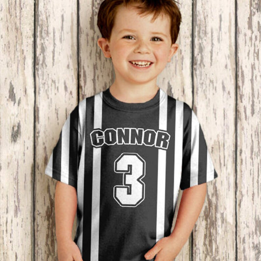 HPSP Shirt, Personalized 3D Shirt For Kids, Referee T-Shirt, Personalized Boy's Sport Ref Jersey Costume, Sport Birthday Shirt - Christian Art Bag