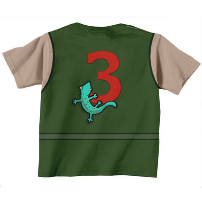 HPSP Shirt, Personalized 3D Shirt For Kids, Zookeeper Shirt, Personalized Childrens Zoo Birthday T-Shirt, Boy's Jungle Birthday Shirt, Zoo Shirt - Christian Art Bag