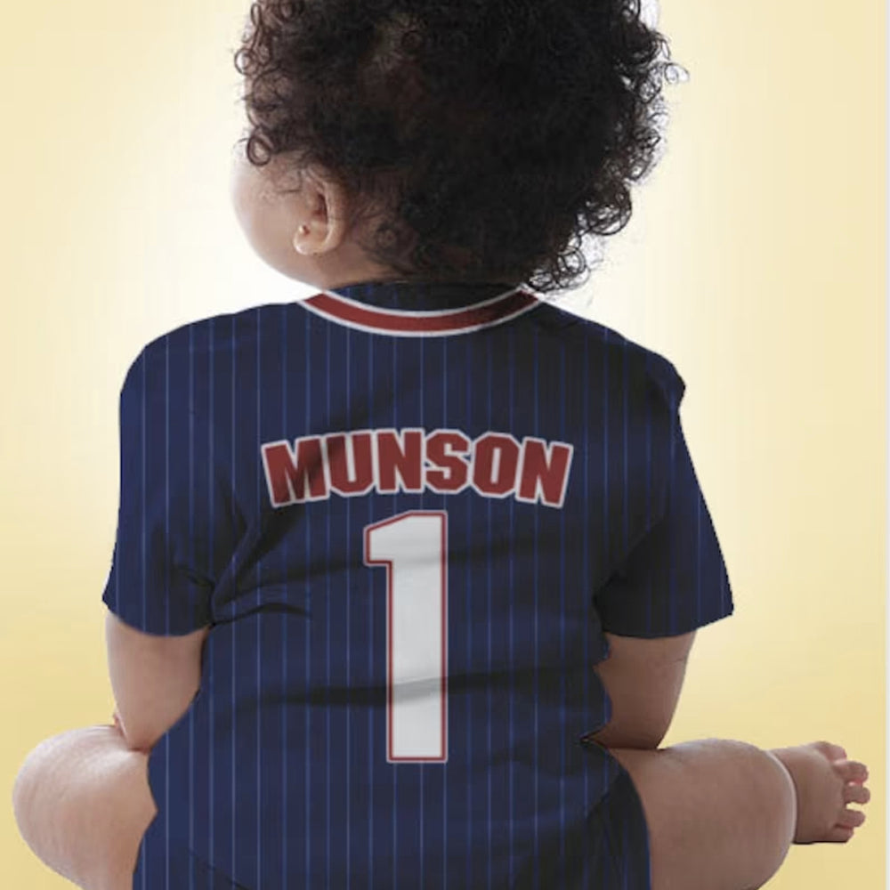 Custom infant orders baseball jersey