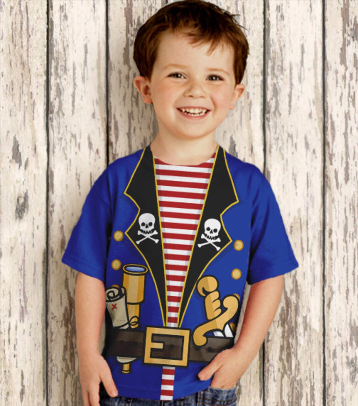 Personalized Pirate Shirt, Boys Pirate Birthday Shirt, Pirate T-Shirt - Christian Art Bag