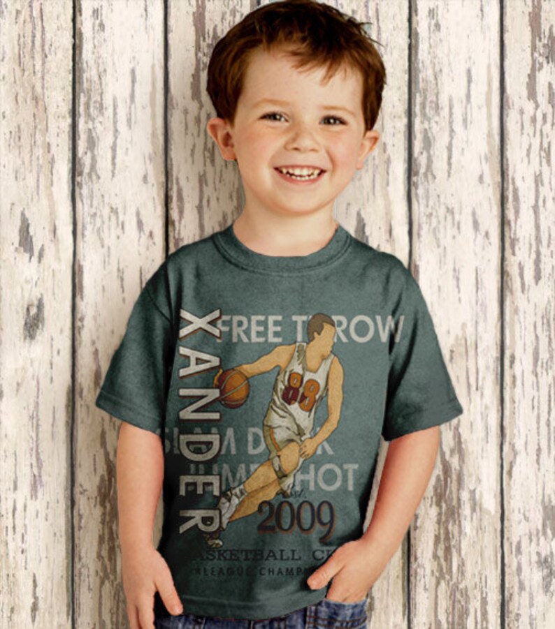 HPSP Shirt, Custom Birthday Shirt, Baseball Shirt, Hockey Shirt, Basketball Shirt, Football Shirt, Personalized Name TShirt, Boys Top - Christian Art Bag