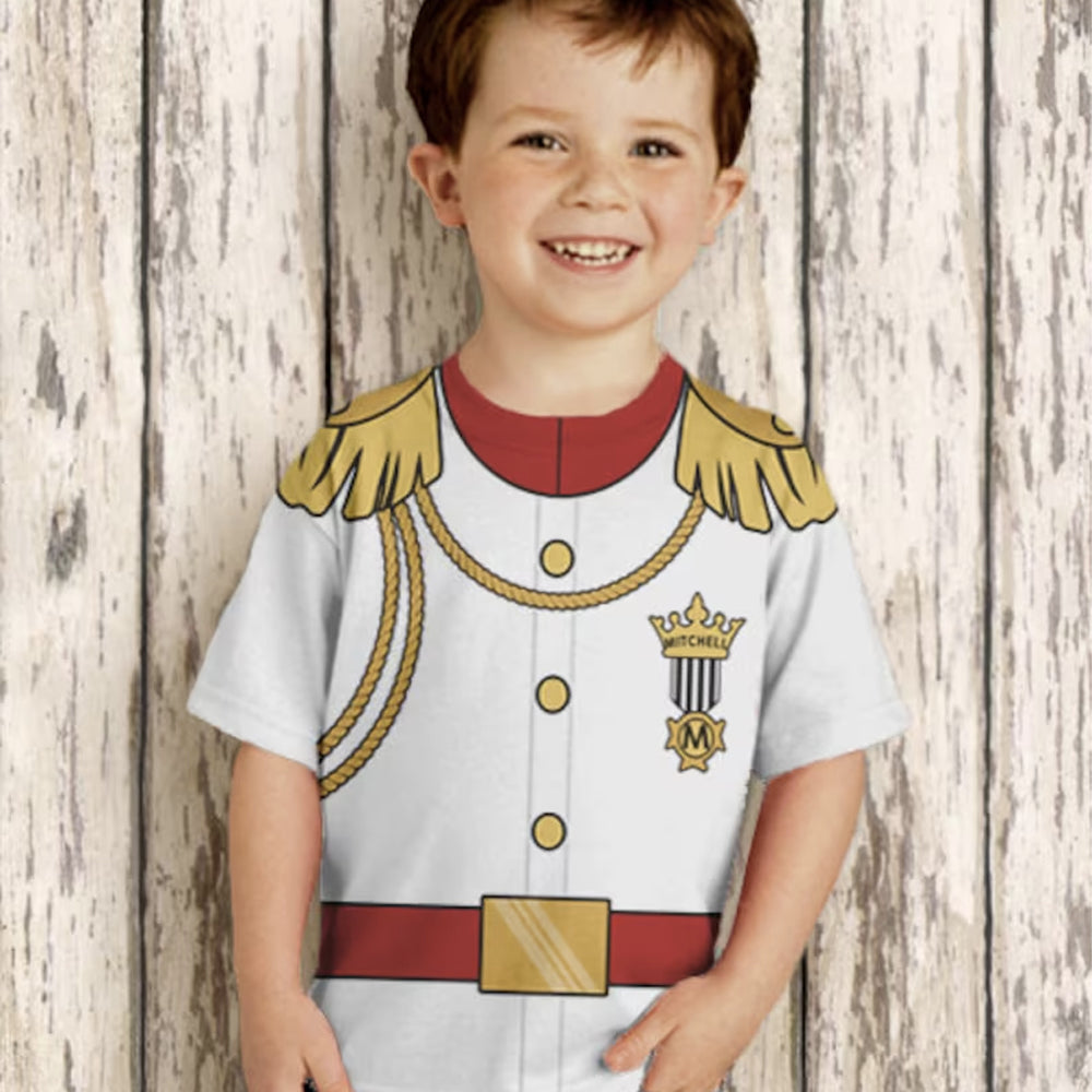 Personalized 3D Shirt For Kids, Boys Medieval Knight Birthday Shirt, Boy's Knight in Shining Armor T-Shirt, Prince Birthday Shirt, Knight Costume - Christian Art Bag